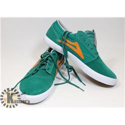 LAKAI GREEN SKATE SHOES BOYS SIZE 6