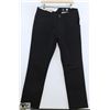 Image 1 : VOLCOM MENS BLACK PANTS SIZE 34