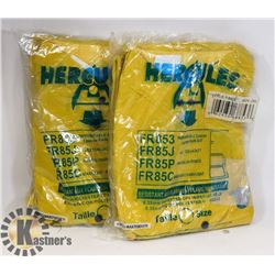LOT OF TWO HERCULES SIZE 2XL RAIN SUITS