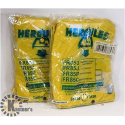LOT OF TWO HERCULES SIZE 2XL RAIN SUITS