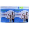 Image 2 : PAIR OF REUSABLE MUSCLE HOT / COLD PADS