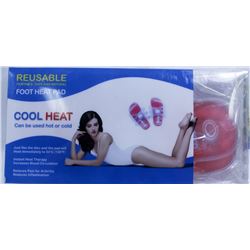 PAIR OF NEW COOL HEAT FOOT HOT / COLD PADS - JUST
