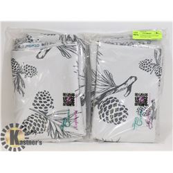 LOT OF 2 NEW SEALED CALITIME THROW PILLOW CASES