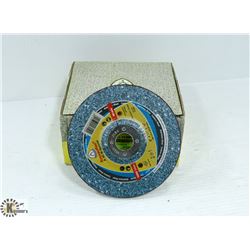 BOX OF 10 KLINGSPOR 6" X 1/4" X 7/8" GRINDING DISC