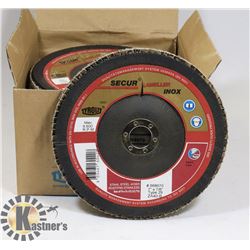 BOX OF 10 TRYOL ABRASIVE TYPE 29 FLAP DISCS
