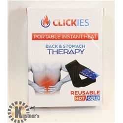 NEW CLICKIES PORTABLE INSTANT REUSABLE HOT/COLD