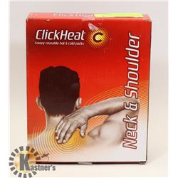 NEW CLICK HEAT LUXURY REUSABLE HOT & COLD PACKS