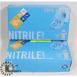 XL POWDER FREE NITRILE GLOVES
