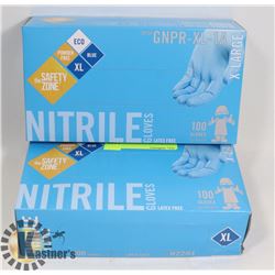 XL POWDER FREE NITRILE GLOVES