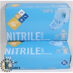 XL POWDER FREE NITRILE GLOVES