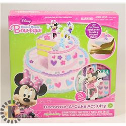 DISNEY MINNI MOUSE BOW-TIQUE DECORATE A CAKE