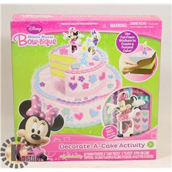 DISNEY MINNI MOUSE BOW-TIQUE DECORATE A CAKE