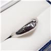 Image 1 : SILVER CUBIC ZIRCONIA  RING
