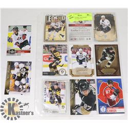 SIDNEY CROSBY AND MARIO LEMIUEX 8 CARD LOT