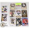 Image 1 : SIDNEY CROSBY AND MARIO LEMIUEX 8 CARD LOT
