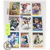 Image 1 : AUTOGRAPHED ASSORTED TEAM 9 CARD LOT