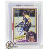Image 1 : MARCEL DIONNE AUTOGRAPHED LOS ANGELES KINGS CARD