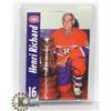 Image 1 : HENRI RICHARD AUTOGRAPHED MONTREAL CANADIENS CARD