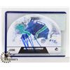 Image 1 : ROBERTO LUONGO VANCOUVER CANUCKS AUTOGRAPHED CARD