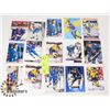 Image 1 : MATS SUNDIN 15 CARD LOT (MAPLE LEAFS, NORDIQUES)