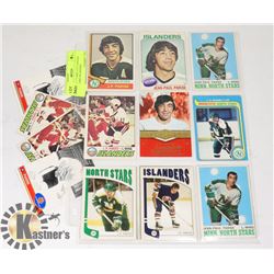 JP PARISE 17 CARD LOT CANADA NORTHSTARS ISLANDERS