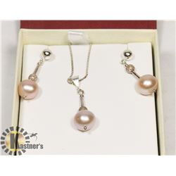 NEW LOBEL NECKLACE & EARRING SET. JEWELRY