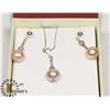 Image 1 : NEW LOBEL NECKLACE & EARRING SET. JEWELRY
