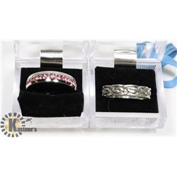 LOT OF 2 WOMEN'S RINGS