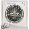 Image 1 : CANADA ONE DOLLAR COIN MINT 1962.