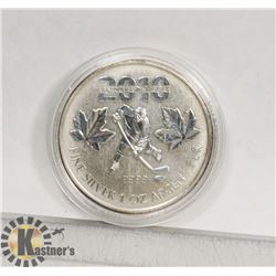 FINE SILVER, 1OZ - HOCKEY PLAYER
