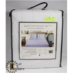 WATERPROOF MICROFIBER QUEEN SIZE MATTRESS PAD