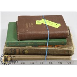 VINTAGE LOT OF VINTAGE BOOKS VARIETY