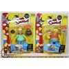 Image 1 : THE SIMPSONS BARNEY AND HOMER FIGURES IN BOX