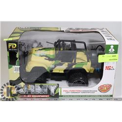ARMY RC OFF ROAD TOY. 16KM/H+
