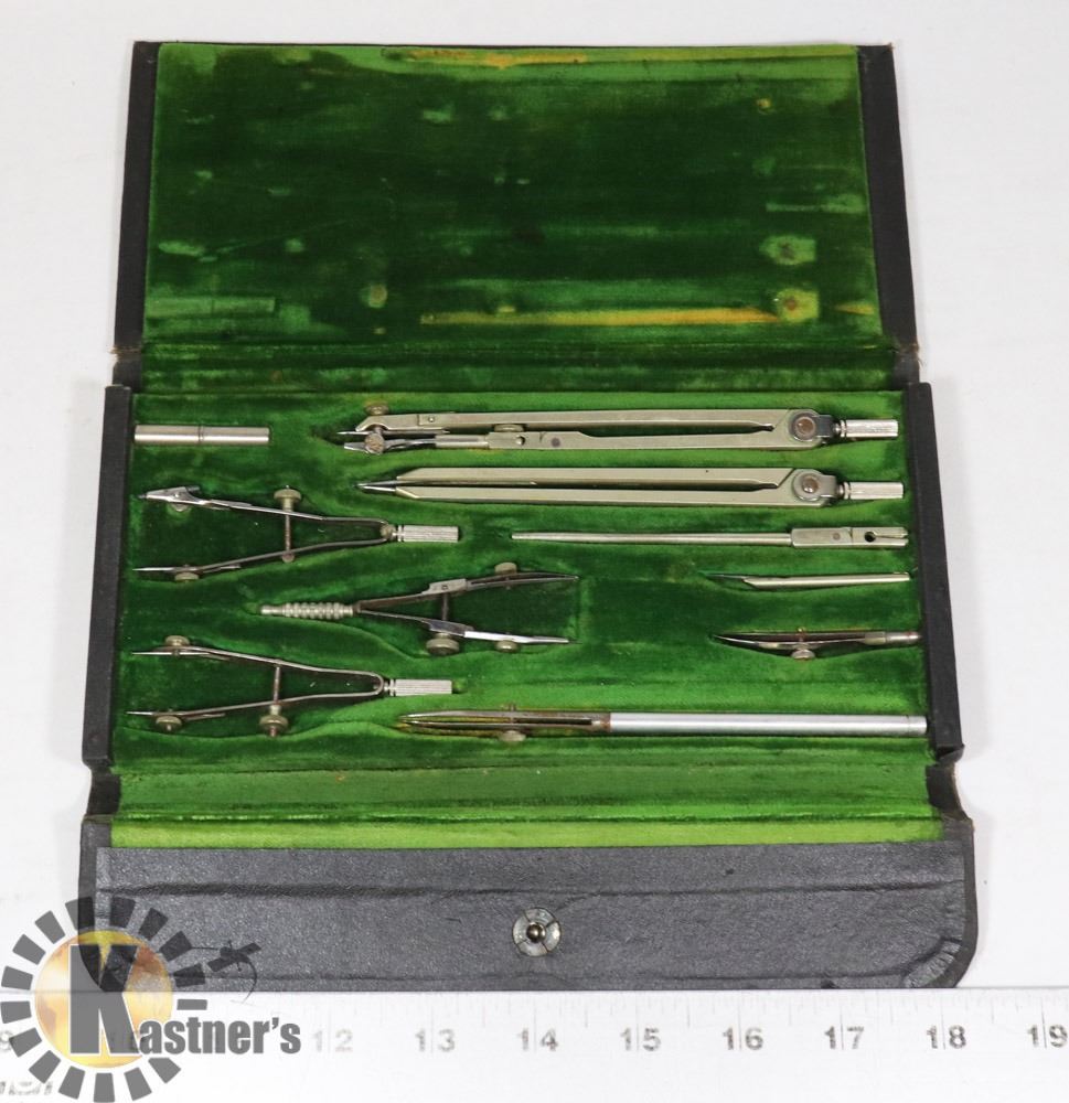 VINTAGE DRAFTING INSTRUMENT SET