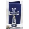 Image 1 : CRYSTAL JESUS ON THE CROSS FIGURE