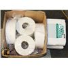 Image 1 : LARGE LOT OF COMMERCIAL TOILET PAPER, PAPER TOWEL,