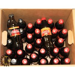 BOX OF ASSORTED 500ML COCA COLA BOTTLES
