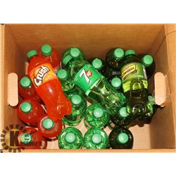 BOX OF ASSORTED 591ML POP BOTTLES INCLUDING
