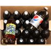 Image 1 : BOX OF 1L BOTTLES OF DIET PEPSI, AND ICE TEA