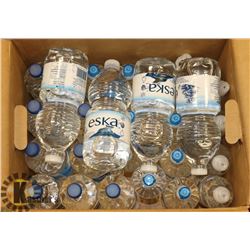 BOX OF ASSORTED WATER INCLUDING ESKA AND NESTLE