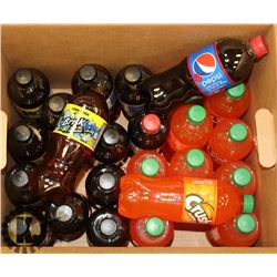BOX OF ASSORTED 591ML POP INCLUDING ORANGE