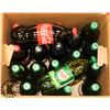 Image 1 : BOX OF ASSORTED 1L POP INCLUDING CANADA DRY,