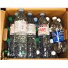 Image 1 : BOX OF ASSORTED WATER INCLUDING EVIAN, AQUAFINA