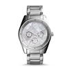 Image 1 : NEW FOSSIL MOTHER OFPEARL DIAL TRIPLE CHRONO WATCH