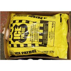 4 JUGS AND 1 BAG OF ICE MELT