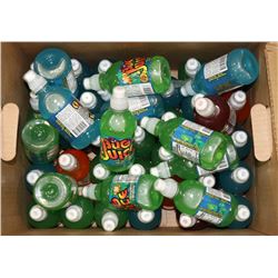 BOX OF ASSORTED BUG JUICE DRINKS