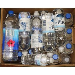 BOX OF ASSORTED BOTTLED WATERS