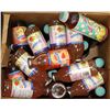 Image 1 : BOX OF ASSORTED ARIZONA ICED TEAS & SNAPPLE DRINKS