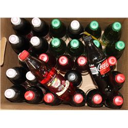 BOX OF COKE, COKE ZERO, GINGER ALE